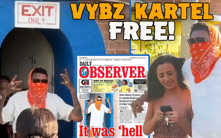 Vybz Kartel Free Released From Prison After 13 Years