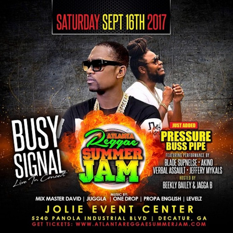 Atlanta Reggae Summer Jam 2017