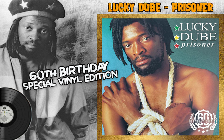 Lucky Dube - Shanachie Announces 60th Birthday Vinyl Edition of 'Prisoner'