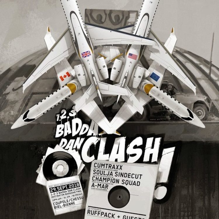 Cumtraxx vs Soulja Sindecut vs A-Mar vs Champion Squad @ 1-2-3 Badda Dan Clash 2018 (Full Audio)