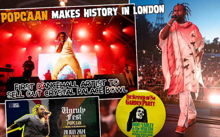 Popcaan Makes History with Sold Out London Show @ Crystal Palace Bowl