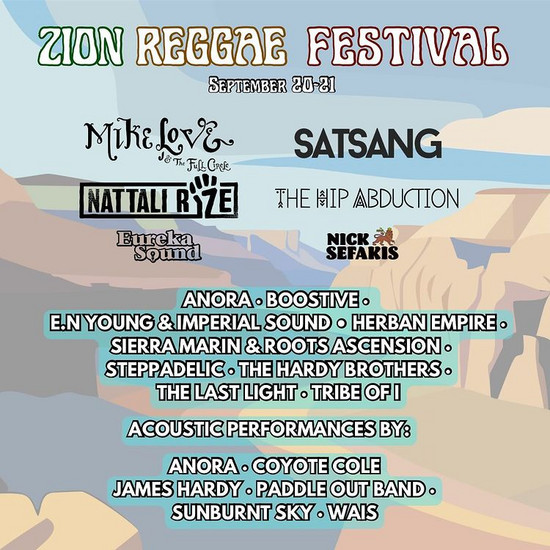 Zion Reggae Festival 2024