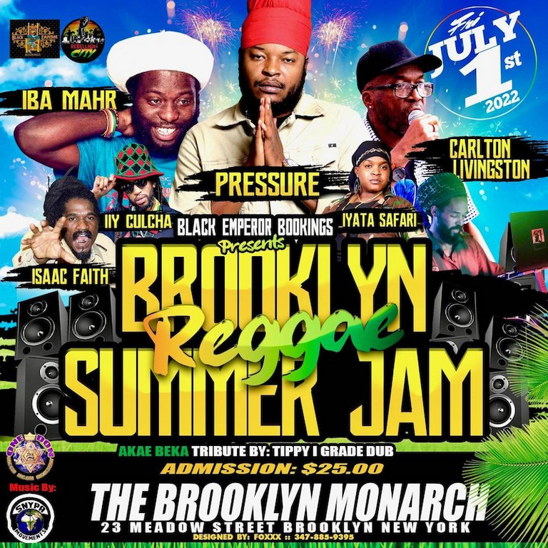Information Brooklyn Reggae Summer Jam 2022