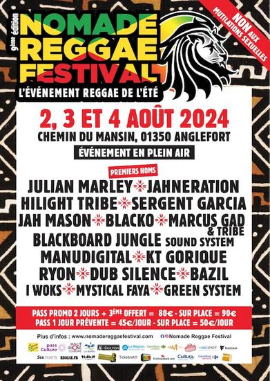 Nomade Reggae Festival 2024