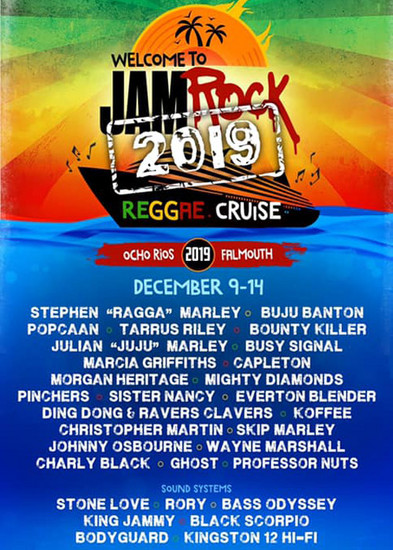 Years: Welcome To Jamrock Reggae Cruise 2023