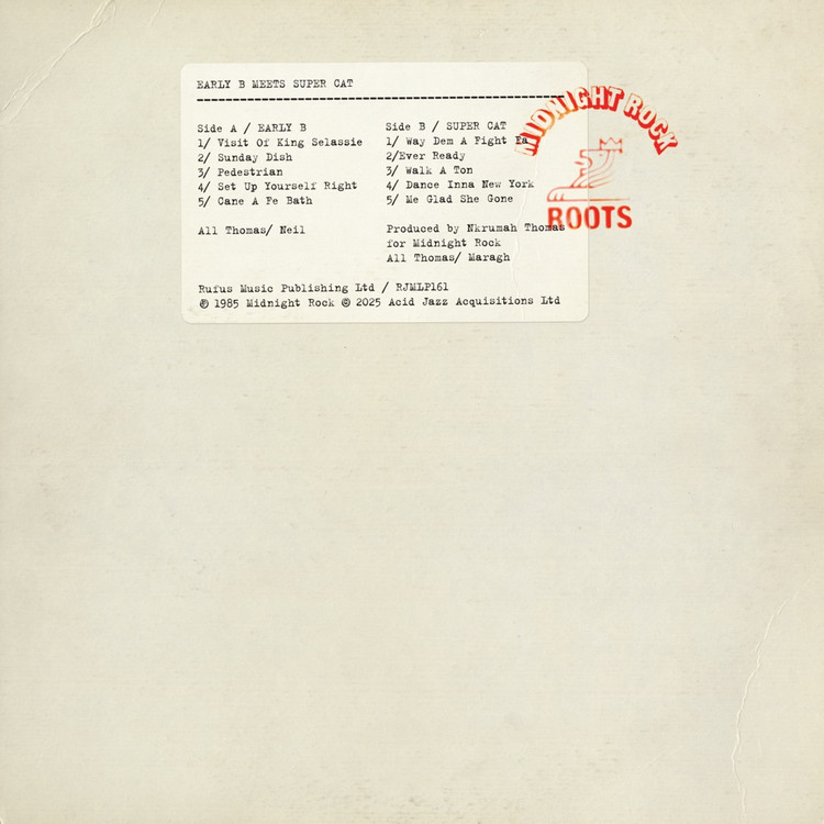 Super Cat - Dance Inna New York