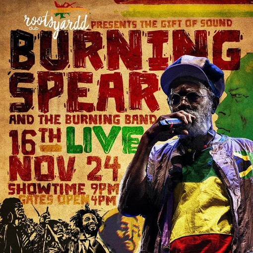 Burning Spear in Trinidad & Tobago 11-16-2024