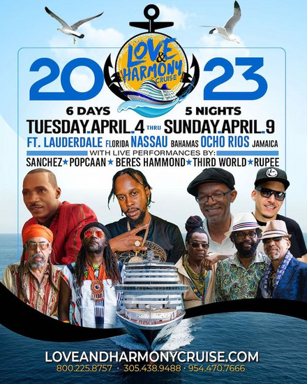 Love & Harmony Cruise 2024 - reggaeville.com