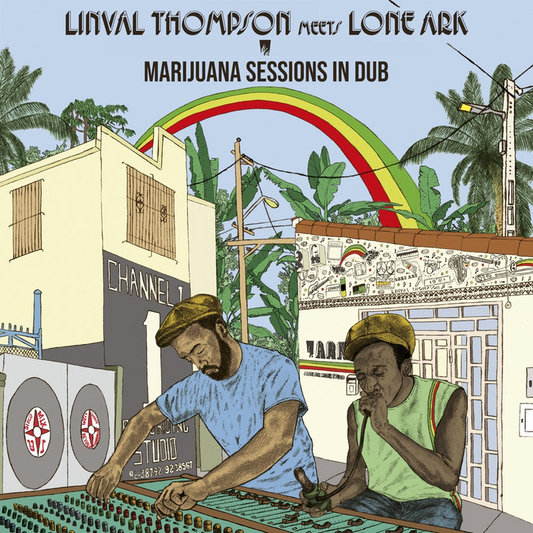 Linval Thompson meets Lone Ark - Marijuana Sessions In Dub (Full Album)