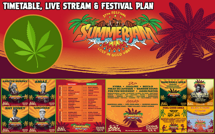 SummerJam 2024 - Timetable, Live Stream, DJs & Festival Plan