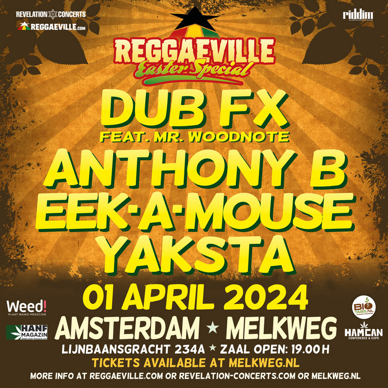 Reggaeville Easter Special - Amsterdam 2024 - Reggaeville.com