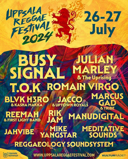 Uppsala Reggae Festival 2024