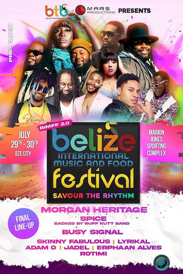 Belize International Music and Food Festival 2024 - reggaeville.com