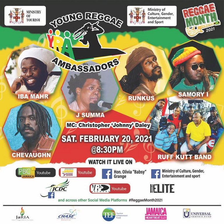 Lineup: Reggae Month 2021