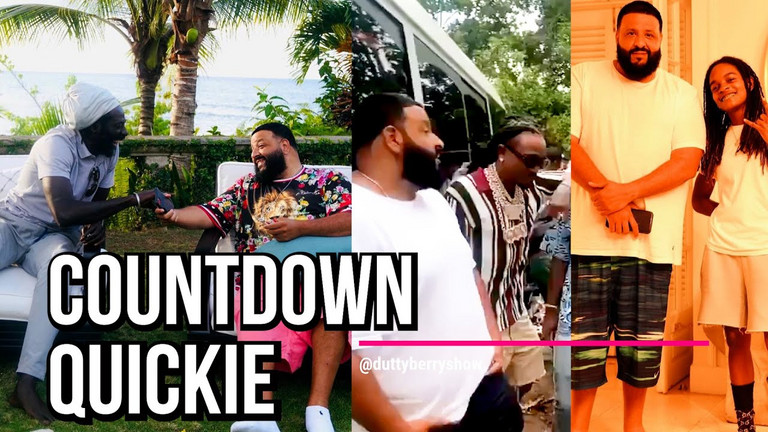 Video Dj Khaled Visits Jamaica Dutty Berry Show