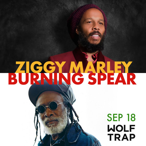 Burning Spear & Ziggy Marley @ Wolftrap 2025