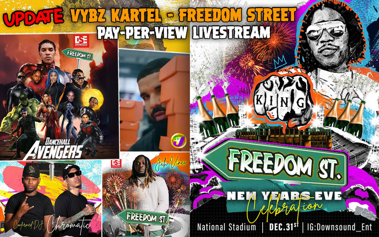 Vybz Kartel - Freedom Street | Pay-Per-View Live Stream & Special Guest Drake?