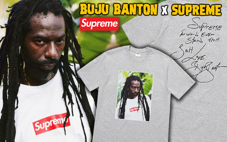 Supreme x buju store banton