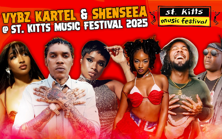 Vybz Kartel & Shenseea @ St. Kitts Music Festival 2025