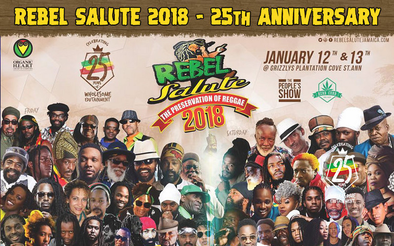 Rebel Salute 2018 - 25th Anniversary