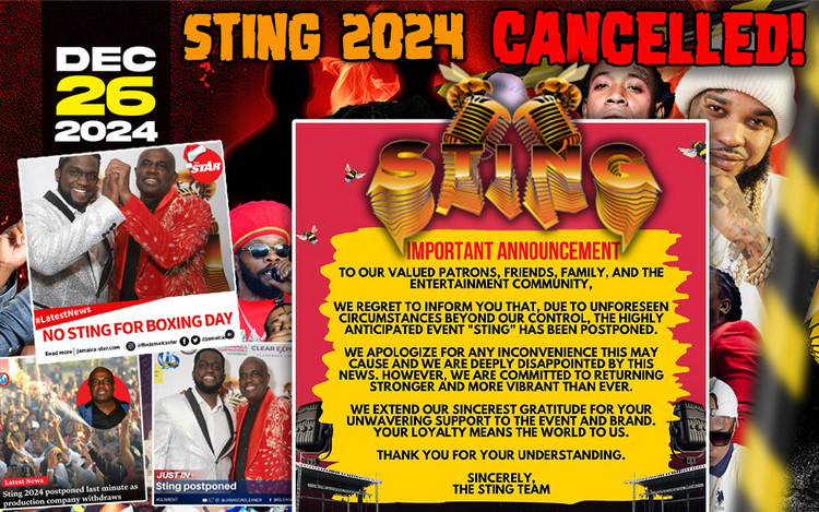 Sting 2024 Cancelled