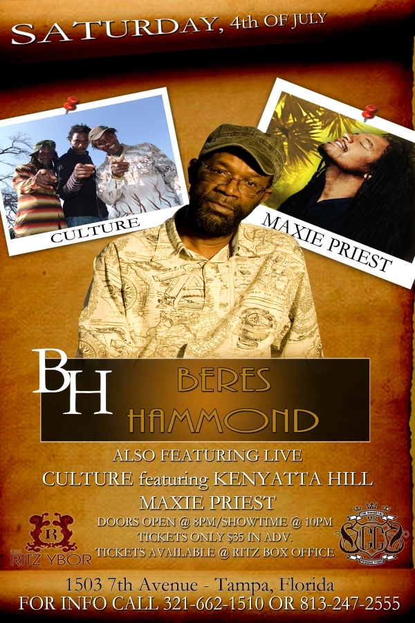 Dates Beres Hammond