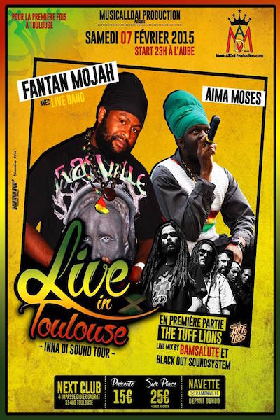 Dates: Fantan Mojah