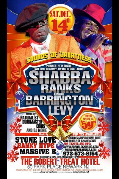 shabba ranks tour dates