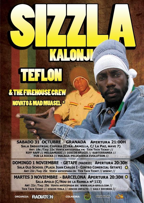 sizzla world tour