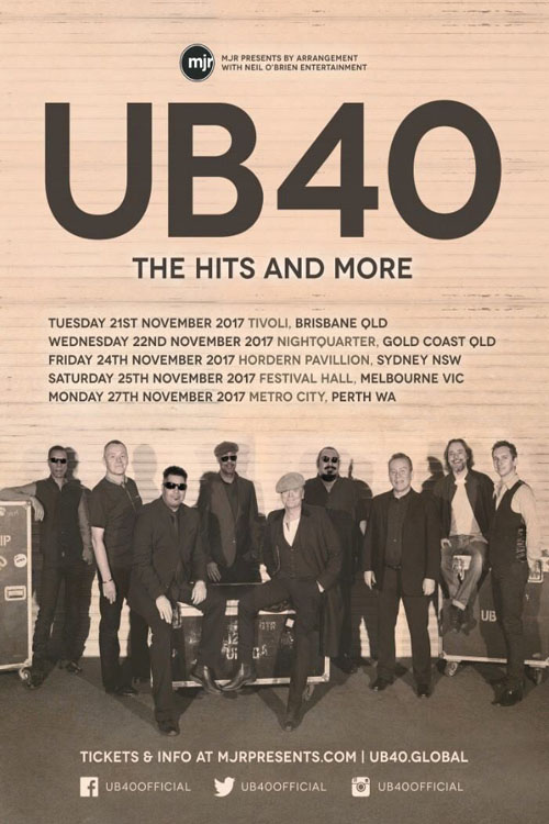 Dates UB40