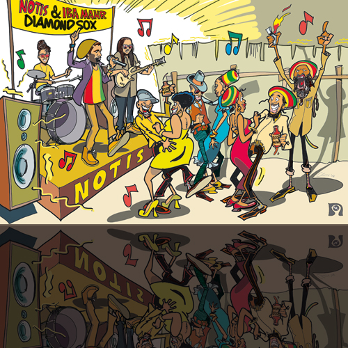 Notis & Iba Mahr - Diamond Sox