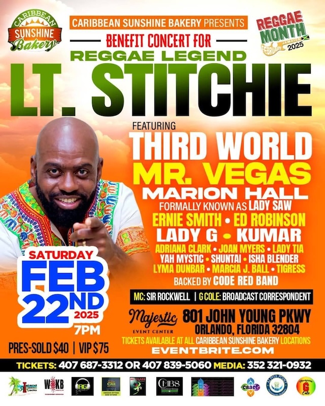 Benefit Concert for Lt. Stitchie 2025