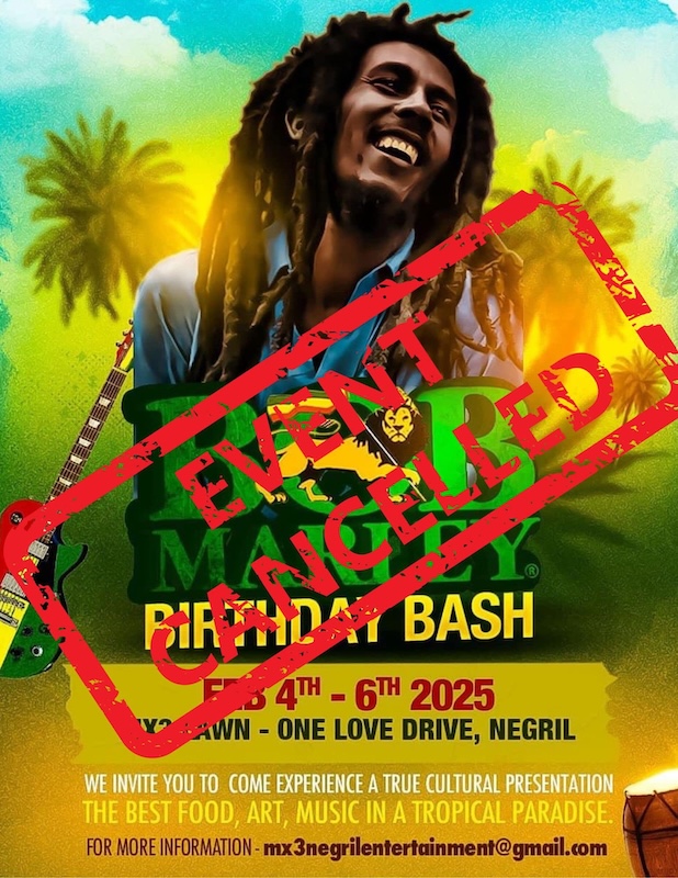 CANCELLED: Bob Marley Birthday Bash 2025