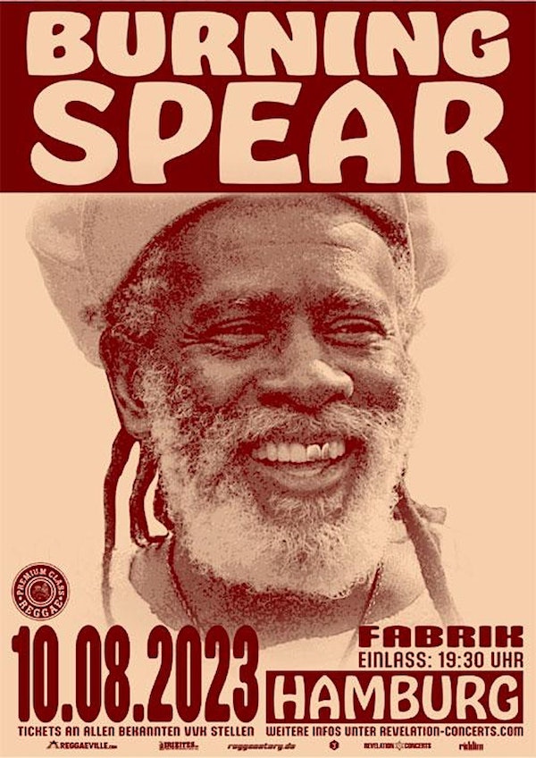 Date Burning Spear 8102023