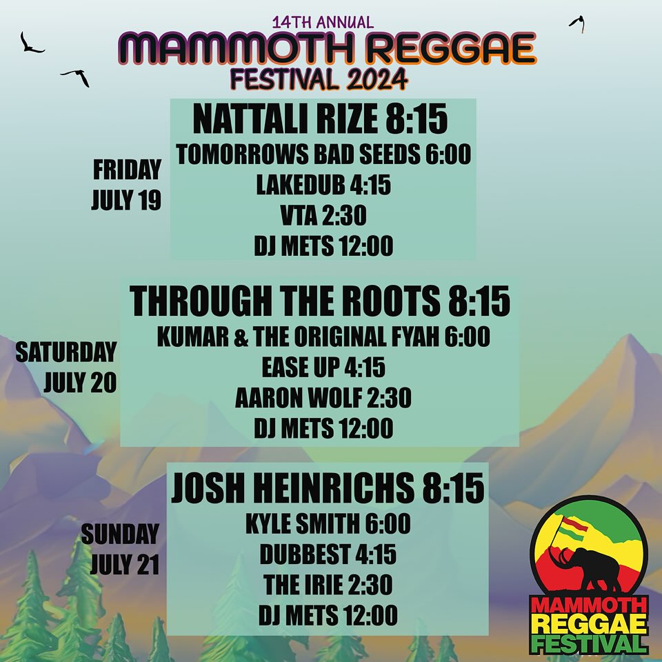 Mammoth Reggae Festival 2024