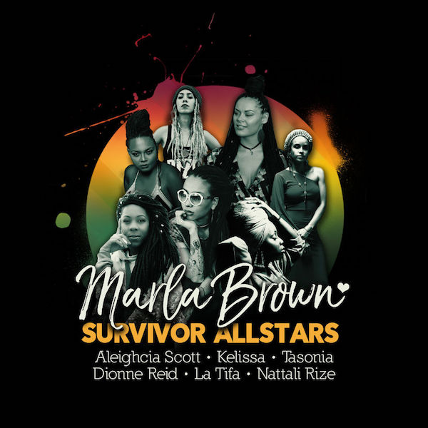 Marla Brown - Survivor Allstars feat. Aleighcia Scott, Kelissa, Tasonia, Dionne Reid, La Tifa & Nattali Rize