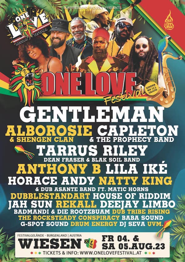 One Love Reggae Festival - Austria 2023 