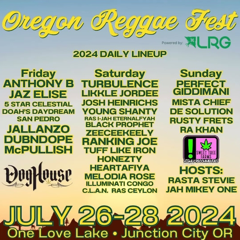 Oregon Reggae Fest 2024