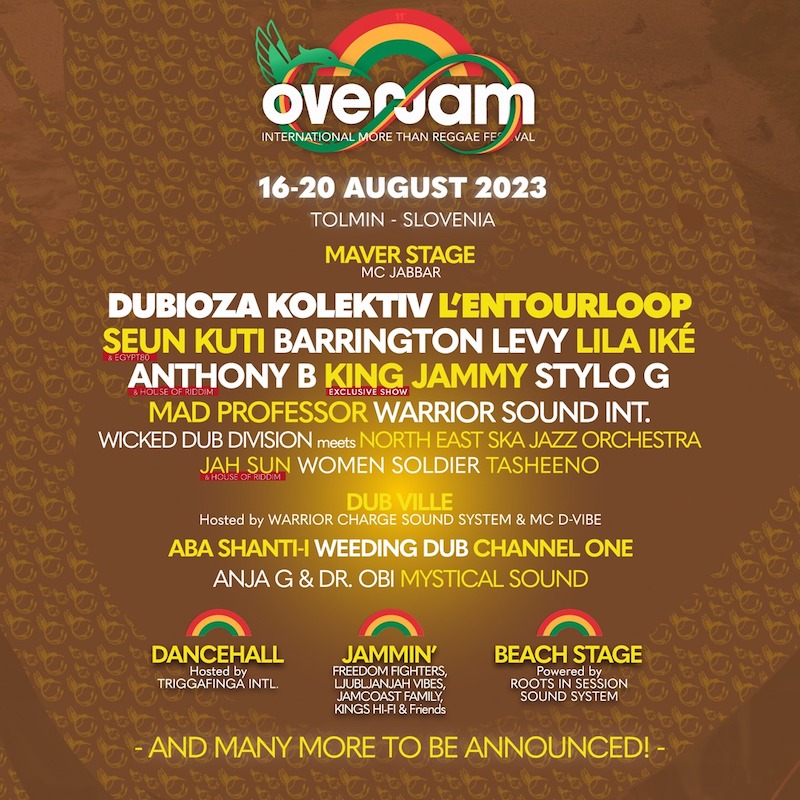 Overjam Reggae Festival 2023 - reggaeville.com