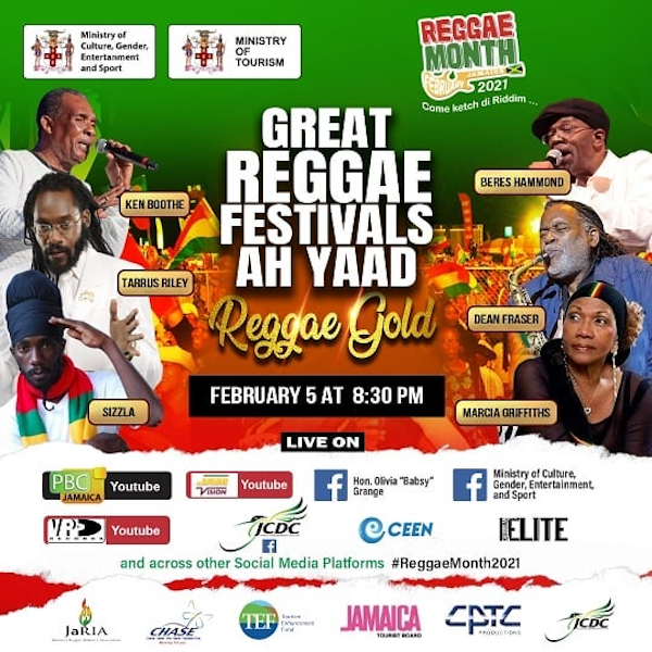 Lineup: Reggae Month 2021