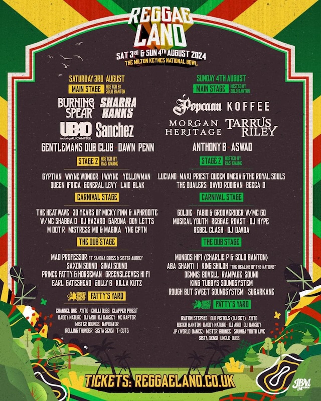 Upcoming festivals - reggaeville.com