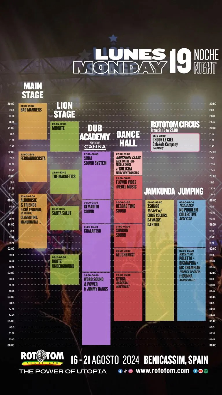 Rototom Sunsplash 2024