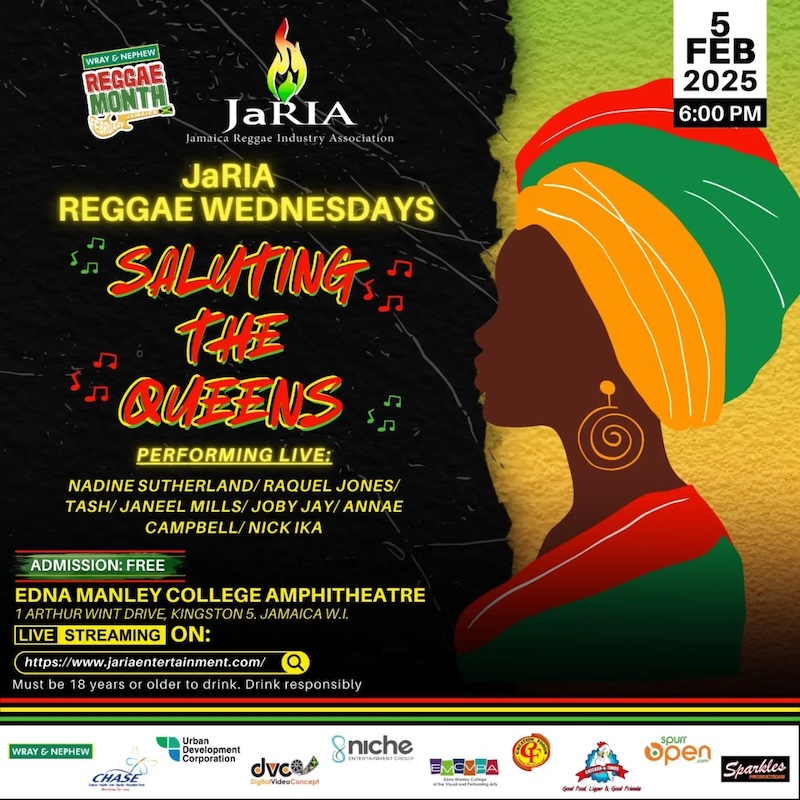 Reggae Wednesdays - Saluting The Queens 2025