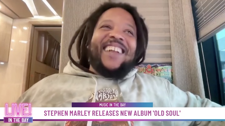 Stephen Marley Interview @ KRON 4 [9/22/2023]