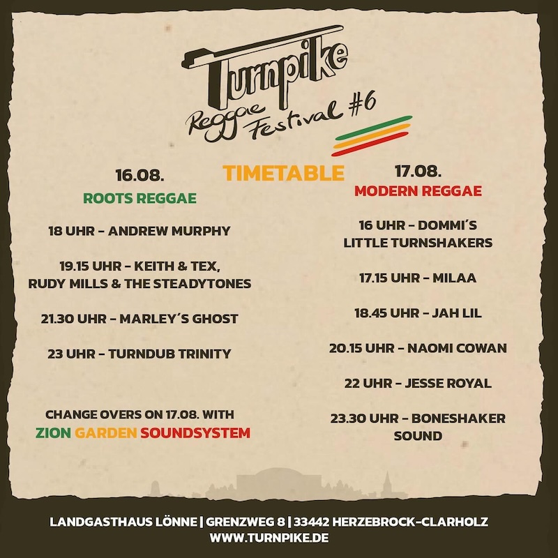 Turnpike Reggae Festival 2024