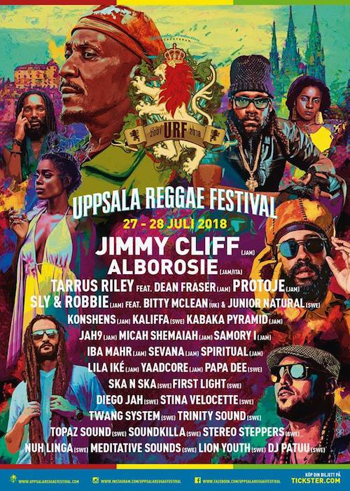 Uppsala Reggae Festival 2018 - reggaeville.com