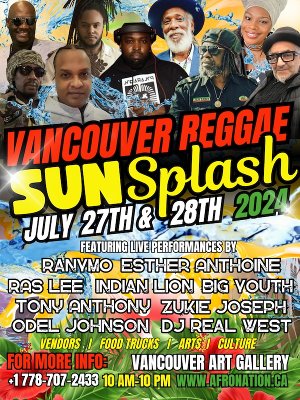 Vancouver Reggae Sunsplash 2024