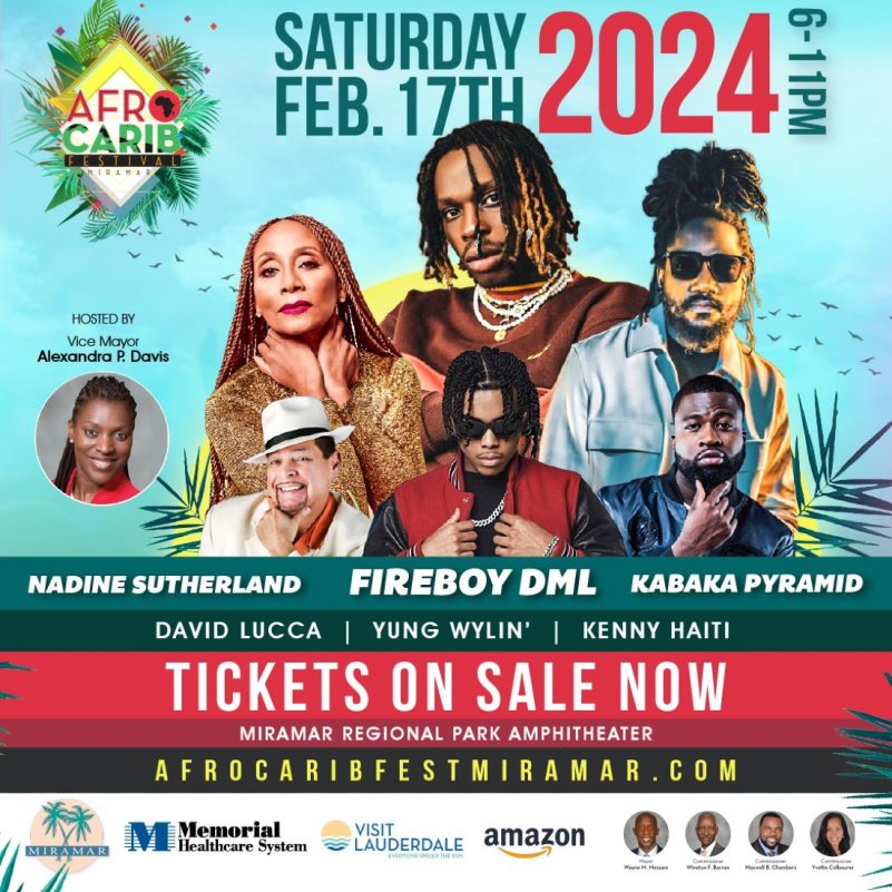 Information Afro Carib Festival Miramar 2024