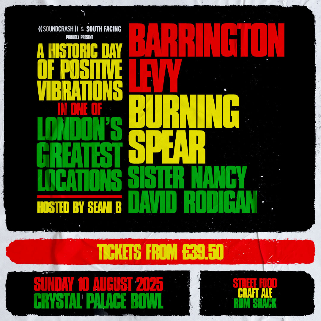 Barrington Levy & Burning Spear @ South Facing Festival 2025