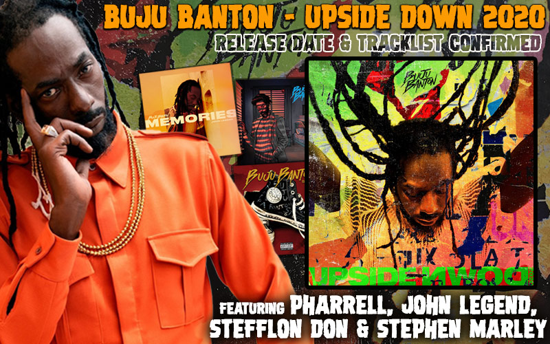 Buju Banton - Upside Down 2020... Release Date & Tracklist Confirmed